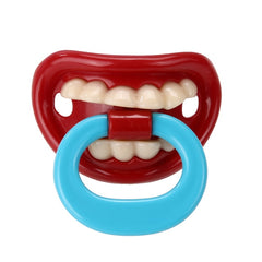 Silicone Funny Baby Pacifier Dummy Nipple Teethers Appease Toy Toddler Pacy Orthodontic Teat Infant Christmas Gift Baby Care