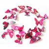 12pcs/lot 3D PVC Wall Stickers Magnet Butterflies DIY Fridge Magnet stickers Home Decor Poster Kids Rooms Wall Room Decoration