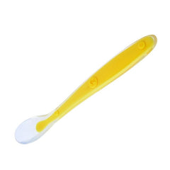 Fulljion Utensils Silicone Spoon Baby Feeding Kids Cutlery Tableware Baby Gadgets Tools Soup Ladle Toddler Spoons Soup Ladle Fun