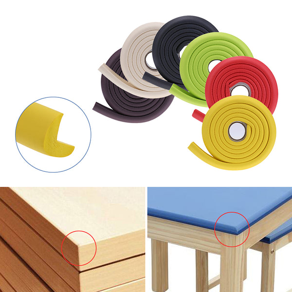 1PC 2M Baby Safety Table Desk Edge Guard Strip Home Cushion Guard Strip Safe Protection Children Bar Strip Soft Thicken Bumper