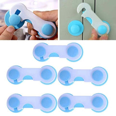 5/6/10pcs Plastic Locks Protection from Children Drawer Door Cabinet Cupboard Lock Baby Safety Child Lock Baby Care Products